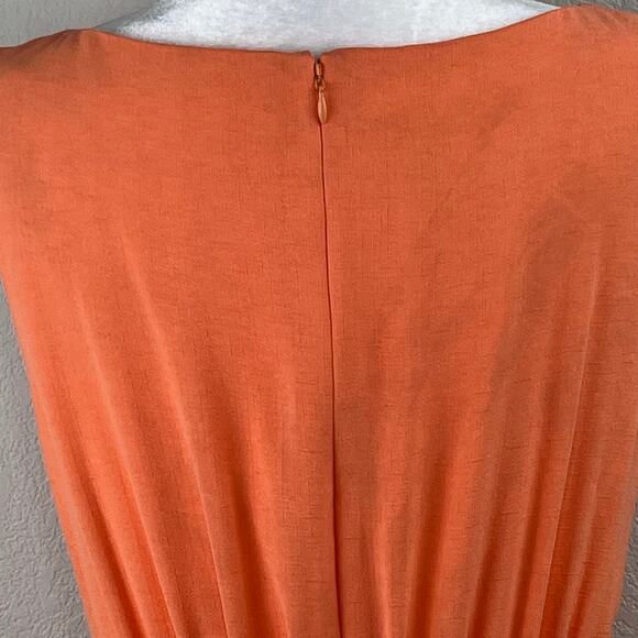 Jonathan Simkhai Peach Romy Cutout Bead Sleeveless Boat Neck Bubble Mini Dress 8 - Picture 13 of 16